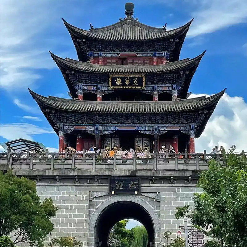 直通车——奢华云南全景游A线:昆大丽香双飞1动纯玩8天YSG