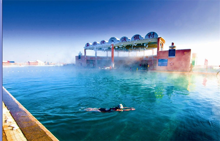 新疆古海温泉图片图片